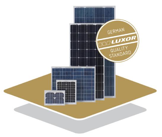 Zonnepanelen in verschillende maten